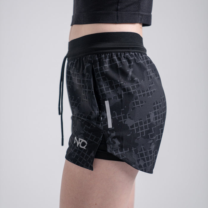 Women's Covert Sprint Shorts - Blacksite URBN Cam