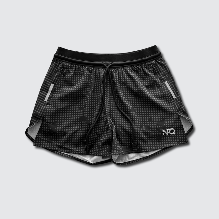 Women's Covert Sprint Shorts - Midnight Digital Night Camo