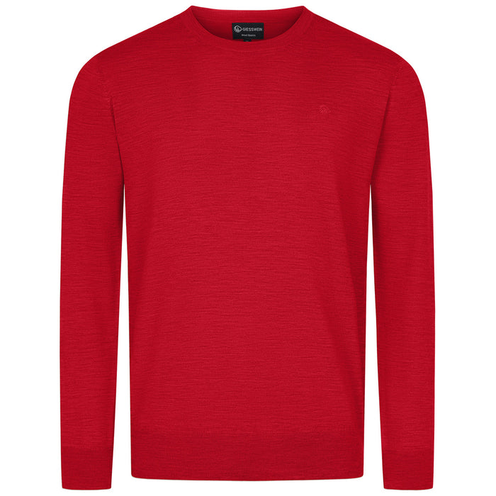 Giesswein Crew Neck Men - flame red 343
