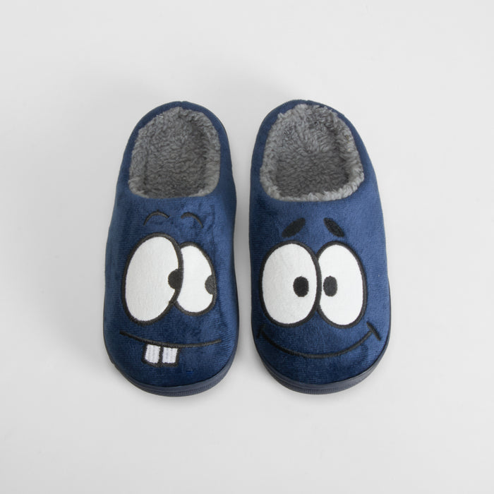 Zapatilla casa ojos azul juvenil OLYNE