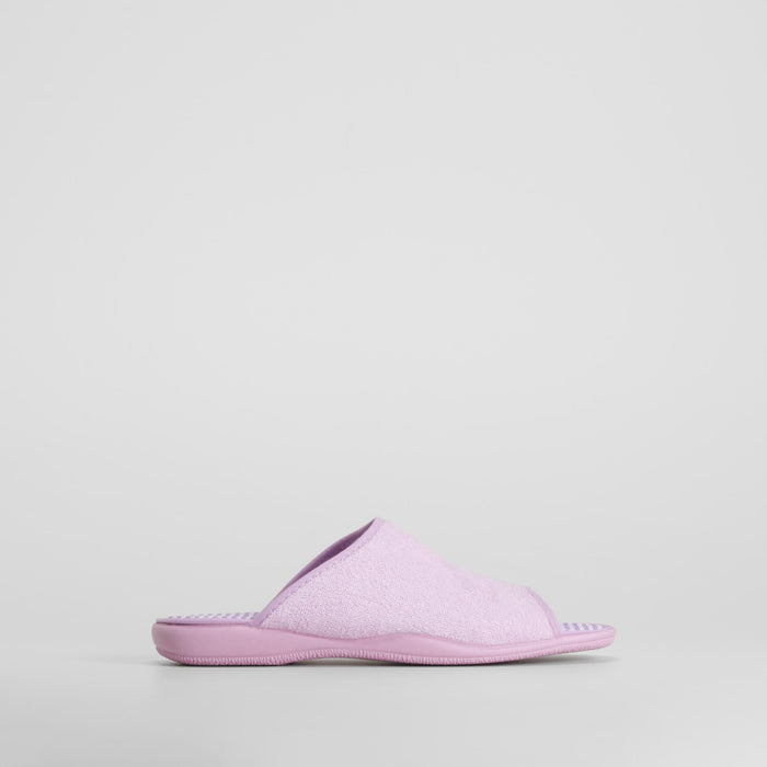 Zapatilla de casa abierta morado OLYNE