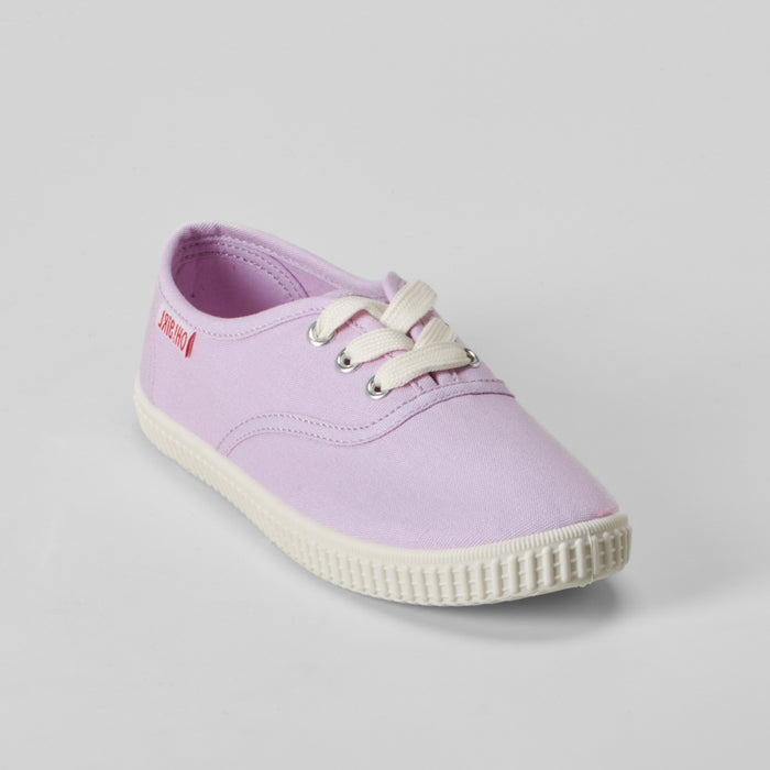 Zapatilla lona morada OH GIRL