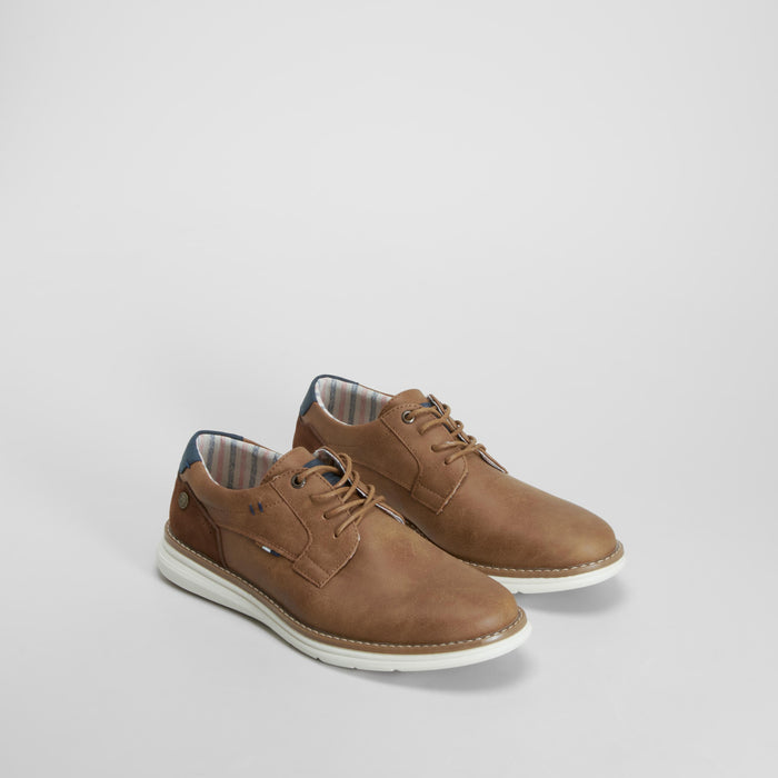 Zapato blucher sport beige XTI